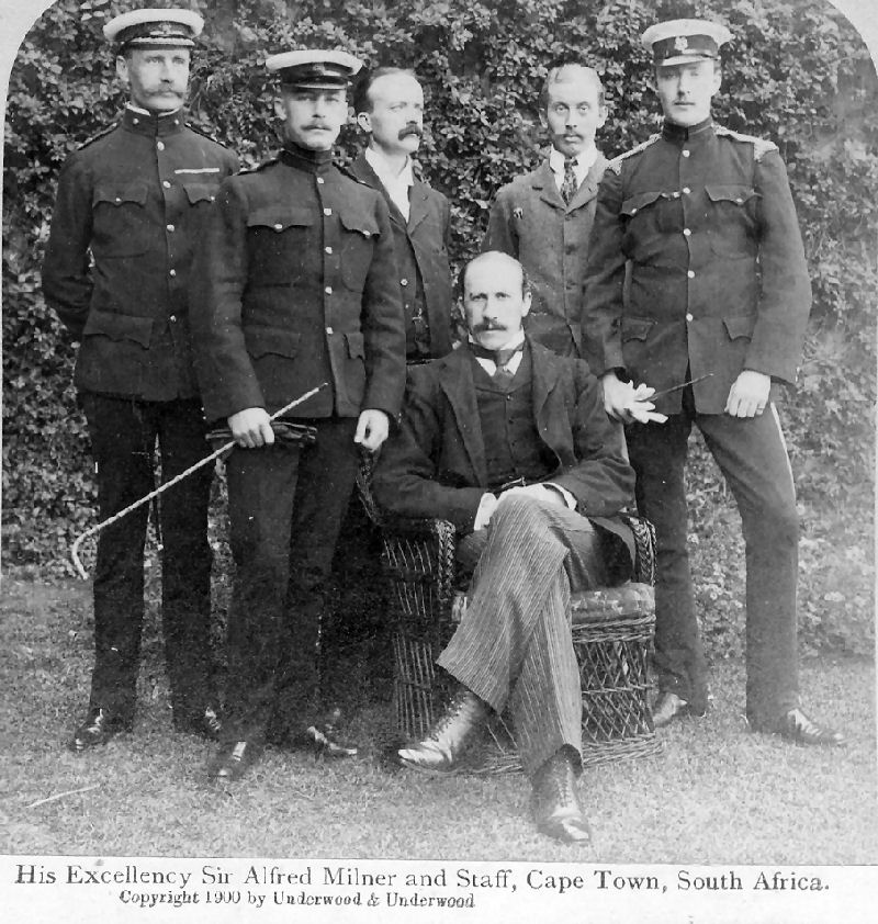 Sir Alfred Milner and Staff 