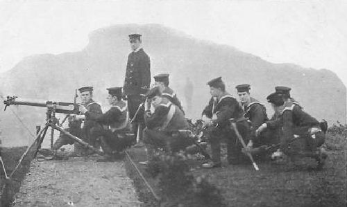  Royal Navy Maxim Gun Crew